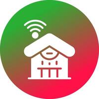 Infrared Sensor Creative Icon Design vector