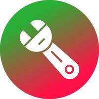 Wrench Creative Icon Design vector