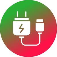 Charger Creative Icon Design vector