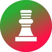 Chess Game Creative Icon Design vector