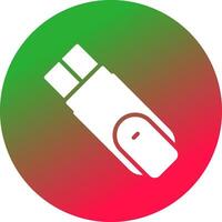 Usb Flash Drive Creative Icon Design vector