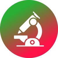 Microscope Creative Icon Design vector