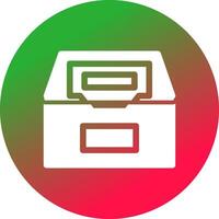 Files Box Creative Icon Design vector