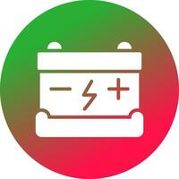 Battery Creative Icon Design vector