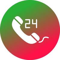 Emergency call Creative Icon Design vector