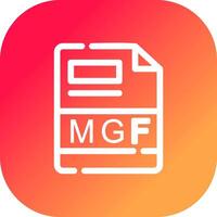 MGF Creative Icon Design vector