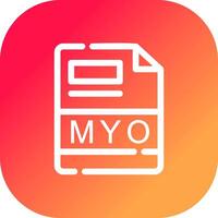 MYO Creative Icon Design vector