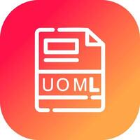 UOML Creative Icon Design vector