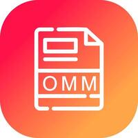 OMM Creative Icon Design vector