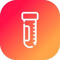 Test Tube Creative Icon Design vector