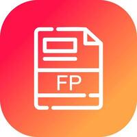 FP Creative Icon Design vector