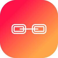 Link Creative Icon Design vector