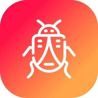 Bug Creative Icon Design vector