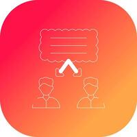Self Taught Creative Icon Design vector