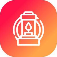 Lantern Creative Icon Design vector