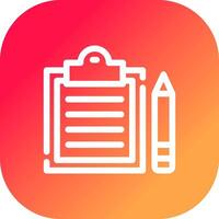 Notepad Creative Icon Design vector