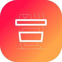 Hot Drink Creative Icon Design vector