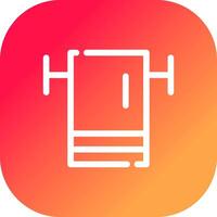 Towel Creative Icon Design vector