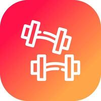 Workout Creative Icon Design vector