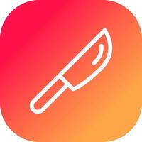 Knife Creative Icon Design vector