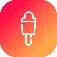 Ice Cream Creative Icon Design vector