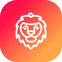 Lion Creative Icon Design vector