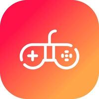 Gamepad Creative Icon Design vector