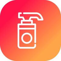 Liquid Soap Creative Icon Design vector