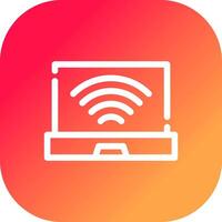 Wifi Creative Icon Design vector