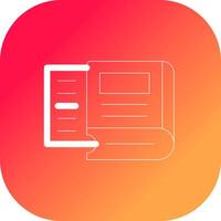 Guideline Creative Icon Design vector