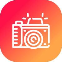 Camera Creative Icon Design vector