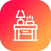 Nightstand Creative Icon Design vector