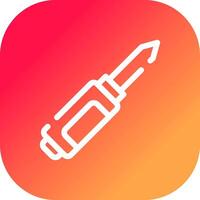 Screwdriver Creative Icon Design vector