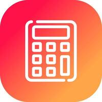 Calculator Creative Icon Design vector