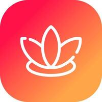 Lotus Creative Icon Design vector