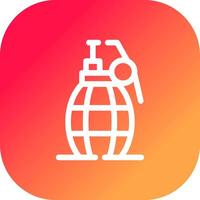 Grenade Creative Icon Design vector