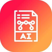 diseño de icono creativo de archivo ai vector