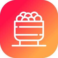 Cereal Creative Icon Design vector