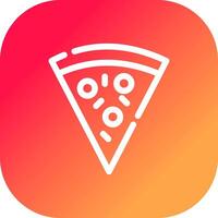 Pizza Creative Icon Design vector