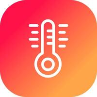 Thermometer Creative Icon Design vector