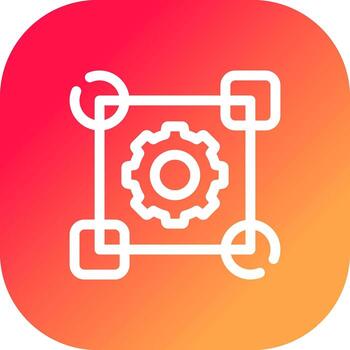 modelo sistema creativo icono diseño vector