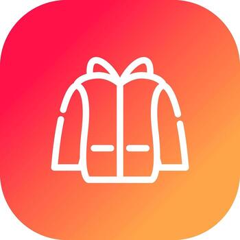 Jacket Creative Icon Design vector
