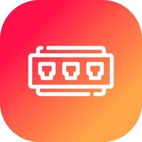Hub Creative Icon Design vector