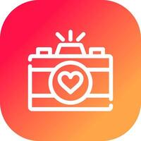 Camera Creative Icon Design vector