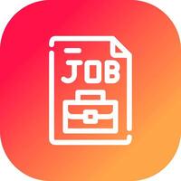 Job Creative Icon Design vector