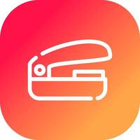 Stapler Creative Icon Design vector