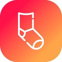 Sock Creative Icon Design vector