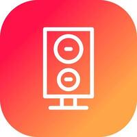 Speaker Creative Icon Design vector