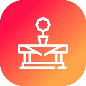 Table Creative Icon Design vector