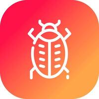 Bug Creative Icon Design vector